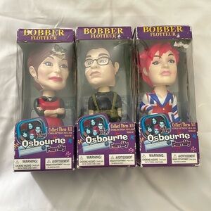 The Osbourne Family Kelly Jack & Sharon Bobble Head Bobber 2002